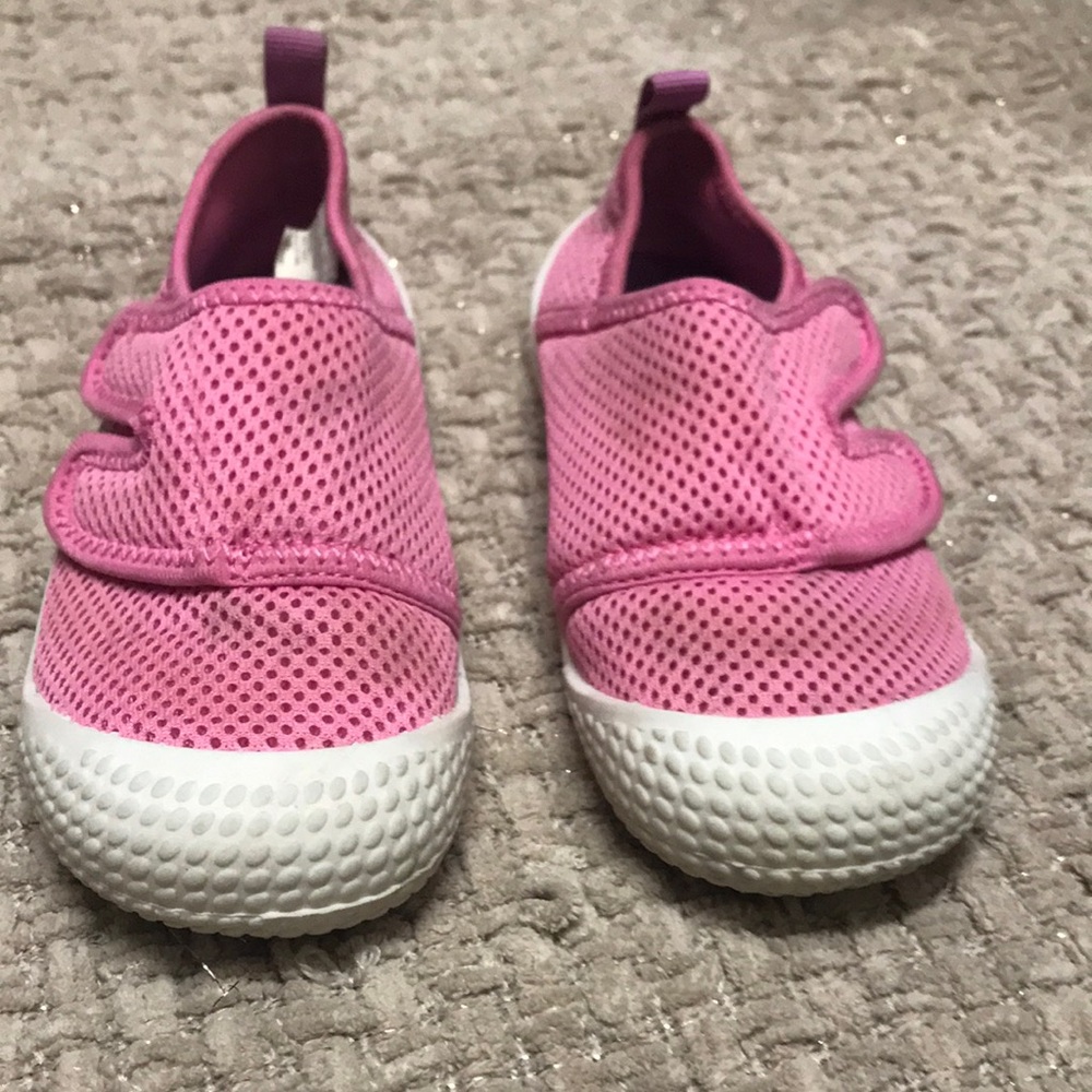 Pink Mesh Kids Shoes